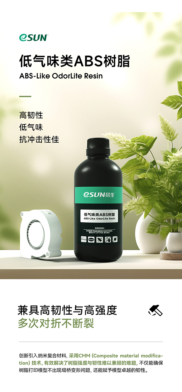 低气味类ABS树脂海报