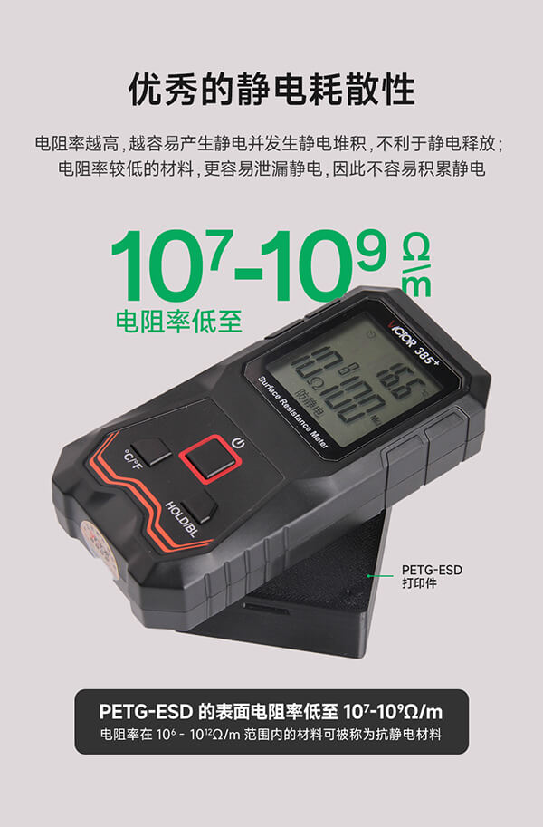 PETG抗静电静电耗散性