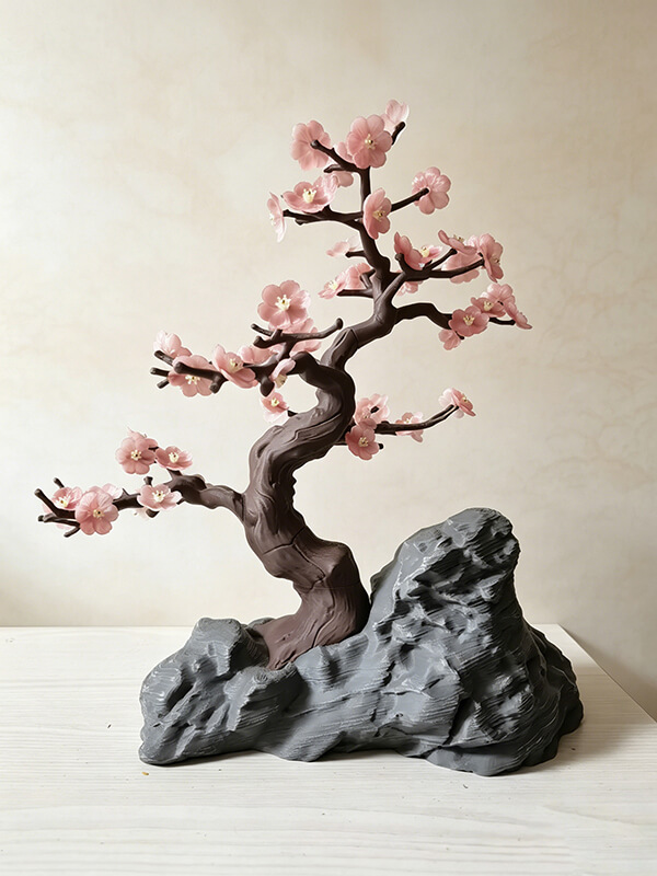 PLA木质打印模型