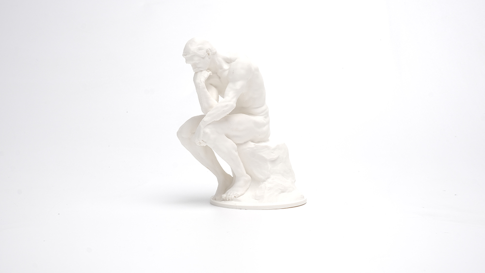 ePLA-Matte Milky White print model