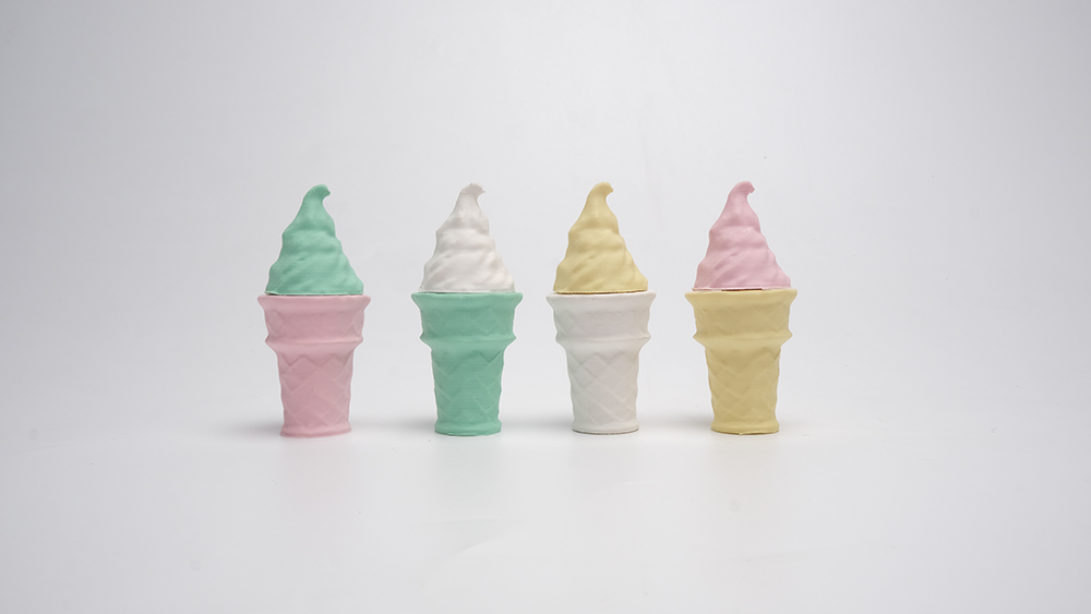 ePLA-Matte print model ice cream